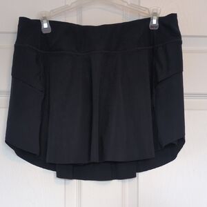ZYIA Midnight Black Skort